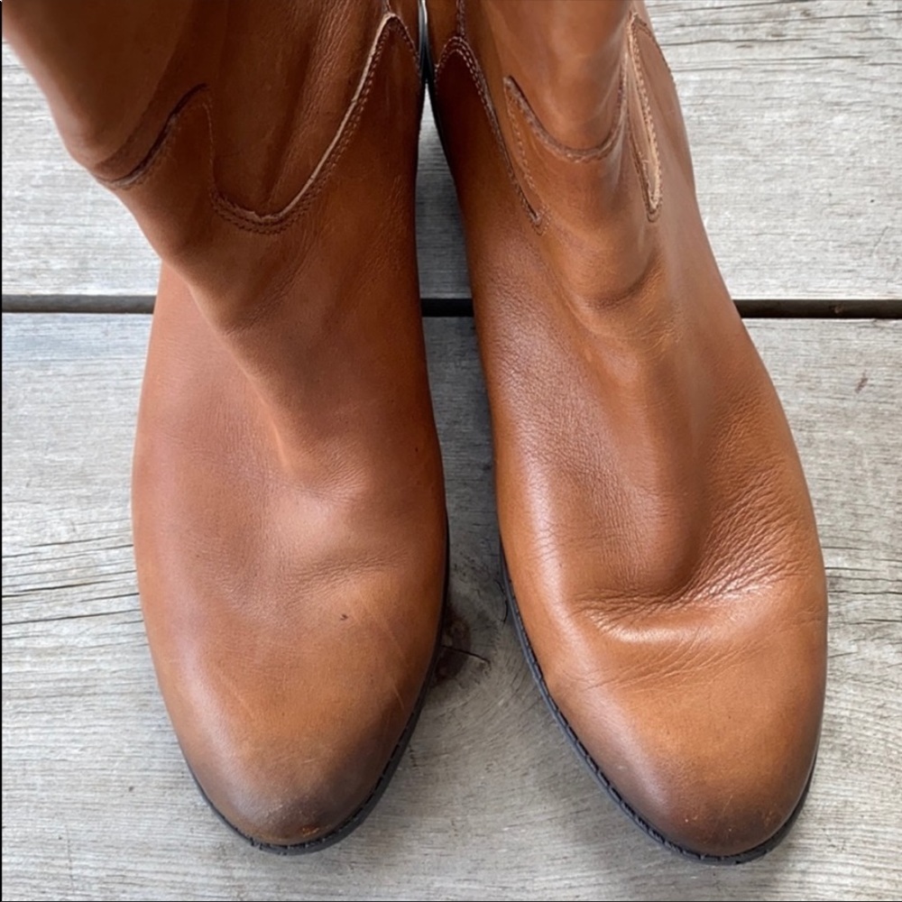 Sam Edelman Penny 2 Knee Hi Brown Leather …